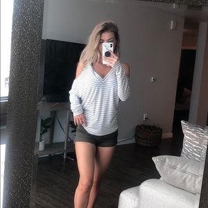 Express Slitted long sleeve shirt